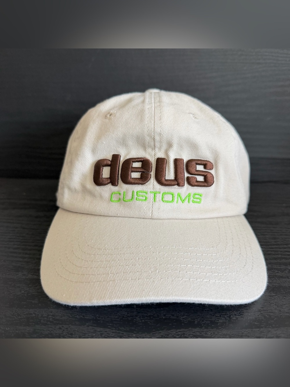 Deus Ex Machina Venus Dad Hat Strapback Baseball Cap Deus Customs Motorcycle